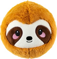 Nala Giant Chuckles Ball Sloth Squeaky Plush Dog Toy, Large