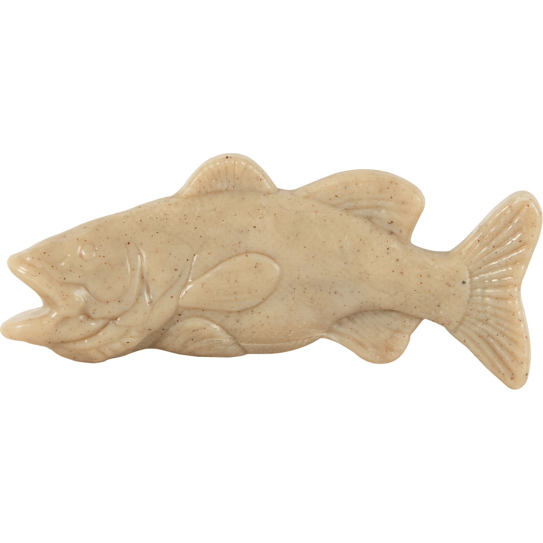 Caitec Bonetics Bass Fish Tough Chew Dog Toy, 6-in