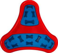 Caitec Outer Armor Jack Outdoor Chasers Dog Toy, Large, Blue/Red