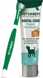 Vet's Best Toothbrush & Toothpaste Dental Kit, 3.5-oz tube, Puppy