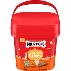 Milk-Bone Spooky Biscuits Halloween Dog Treats, 24-oz pail