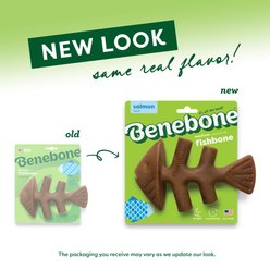 Benebone Fishbone Dog Chew Toy, Medium slide 2 of 8
