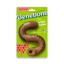 Benebone Tripe Bone Tough Dog Chew Toy, Brown, Large
