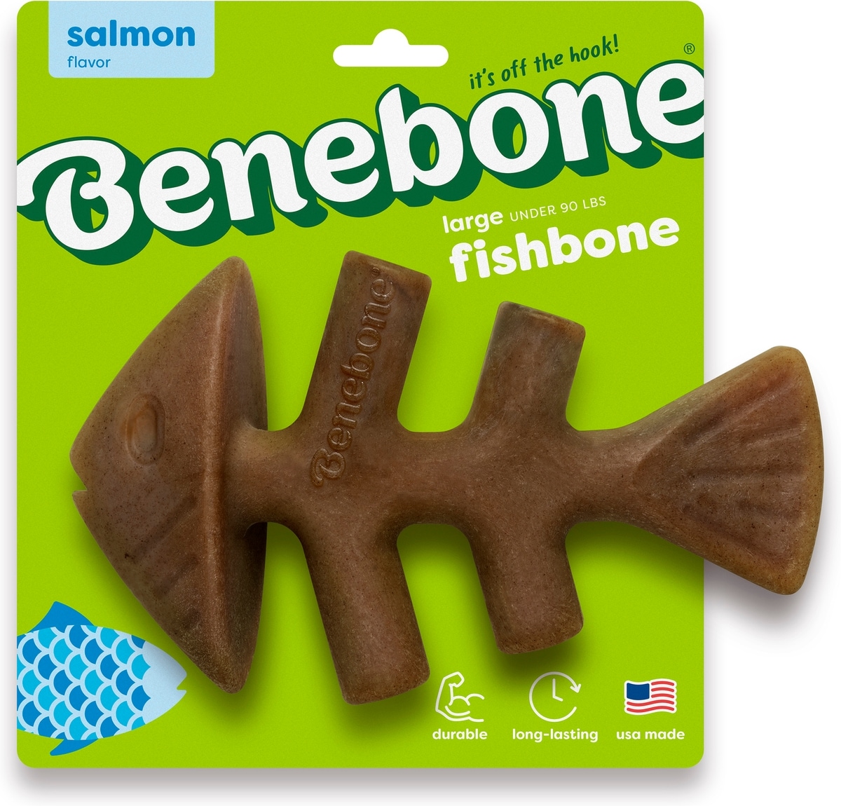 BENEBONE Fishbone Dog Chew Toy, Large - Chewy.com