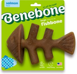 Benebone Fishbone Dog Chew Toy, Large
