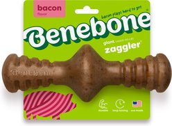 Benebone Bacon Flavor Zaggler Tough Dog Chew Toy, Giant slide 1 of 8