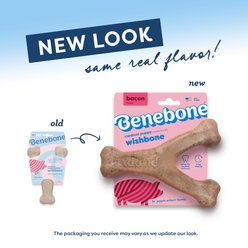 Benebone Wishbone Bacon Flavor Chew Puppy Toy slide 2 of 8