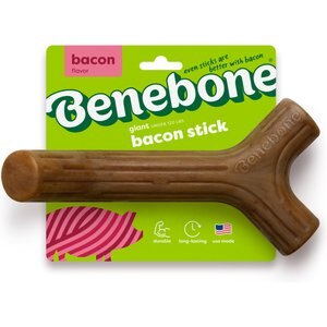 Benebone Bacon Stick Chew Dog Toy
