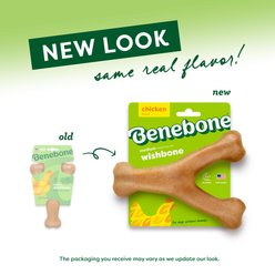 Benebone Rotisserie Chicken Flavor Wishbone Tough Dog Chew Toy, Medium slide 2 of 8