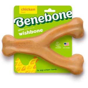 Benebone Wishbone Chicken Flavor Chew Dog Toy