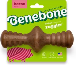 Benebone Bacon Flavor Zaggler Tough Dog Chew Toy, Medium slide 1 of 8