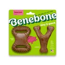 Benebone Bacon Flavor Tough Dog Chew Toy, Tiny, 2 count