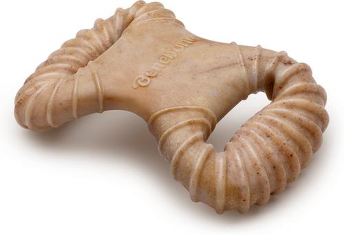 Show full view: Benebone Bacon Flavor Tough Puppy Chew Toy, 2 count slide 3 of 11