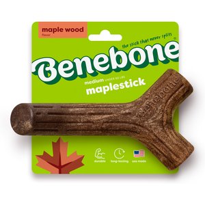 Benebone Maplestick Tough Dog Chew Toy, Medium