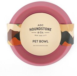 Houndstone The Original Dishwasher Safe Silicone Cat Bowl, 0.5-cup, Rosewood