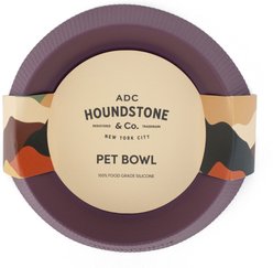 Houndstone The Original Dishwasher Safe Silicone Cat Bowl, 0.5-cup, Plum