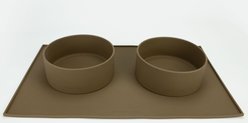 Houndstone Dishwasher Safe Silicone Dog Placemat, Olive slide 2 of 8