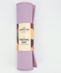 Houndstone Dishwasher Safe Silicone Dog Placemat, Mauve