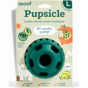 Woof Party Pupsicle Treat Dispensing Dog Toy, Dark Green, Large