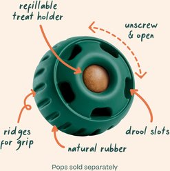 Woof Party Pupsicle Treat Dispensing Dog Toy, Dark Green, X-Large slide 2 of 8