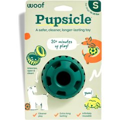Woof Party Pupsicle Treat Dispensing Dog Toy, Dark Green, Small