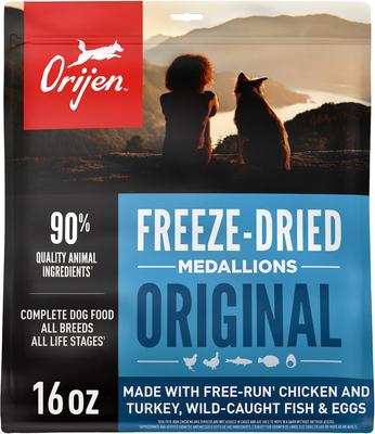 ORIJEN Original Grain-Free High-Protein Freeze-Dried Dog Food
