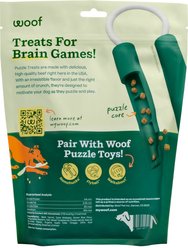 Woof Air-Dried Puzzle Training Beef Natural Dog Chew Treats, 12-oz bag slide 2 of 7