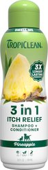 TropiClean EnduraScent Pineapple Scented Itch Relief Dog & Cat Shampoo, 20-fl oz bottle