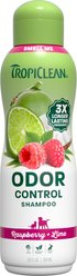 TropiClean EnduraScent Raspberry Lime Scented Deodorizing Dog & Cat Shampoo, 20-fl oz bottle