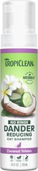 TropiClean Dry No Rinse Waterless Dander Reducing Cat Shampoo, 7.4-fl oz bottle