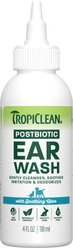 TropiClean Alcohol Free Ear Wash for Dogs, 4-fl oz bottle