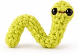 Chunkle & Puff Noodle the Inchworm Chunkle Puff Cat Toy