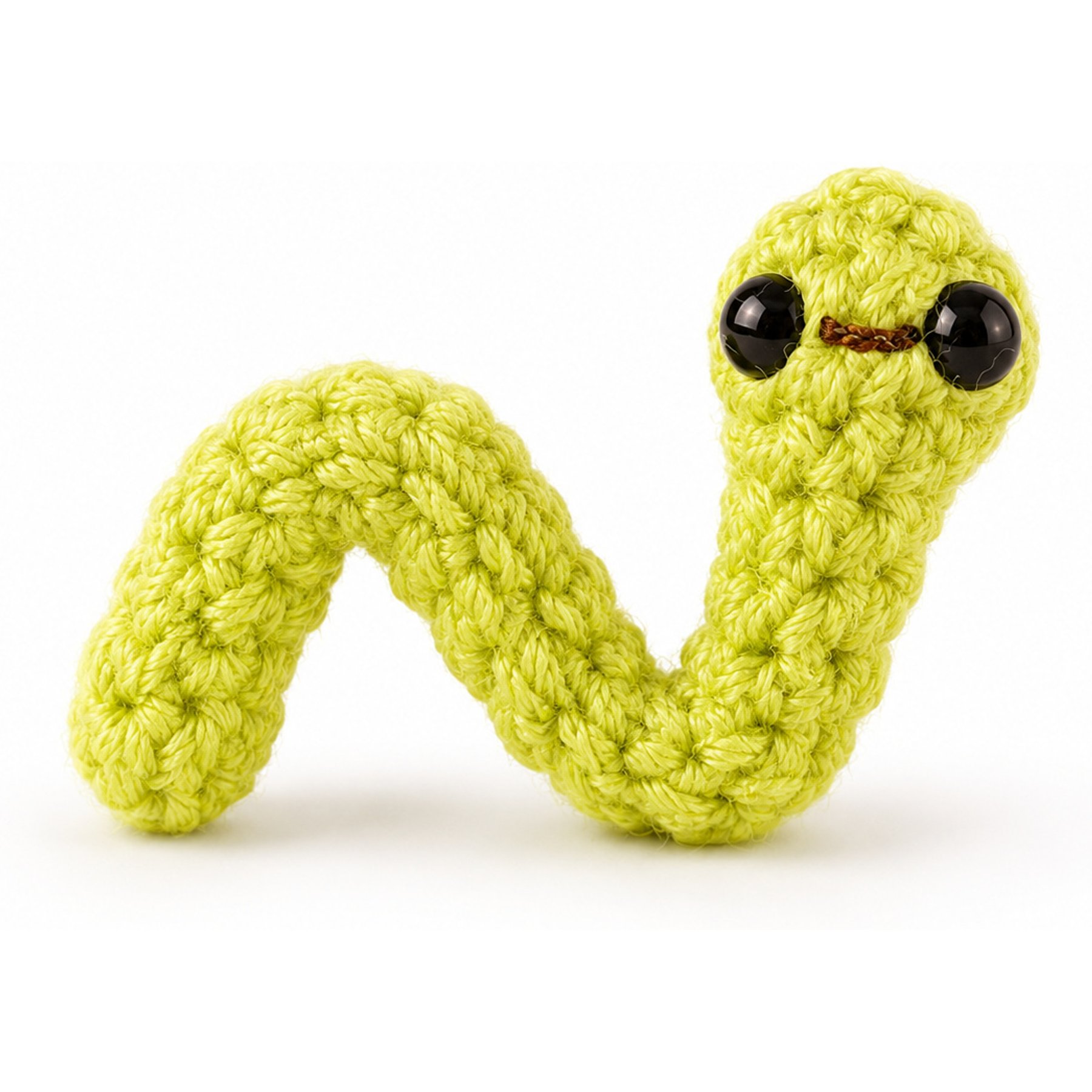 Chunkle & Puff Noodle the Inchworm Chunkle Puff Cat Toy