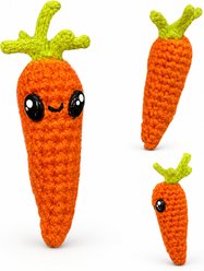 Chunkle & Puff Lulu the Carrot Chunkle Puff Cat Toy slide 2 of 6