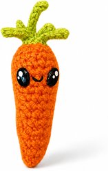 Chunkle & Puff Lulu the Carrot Chunkle Puff Cat Toy