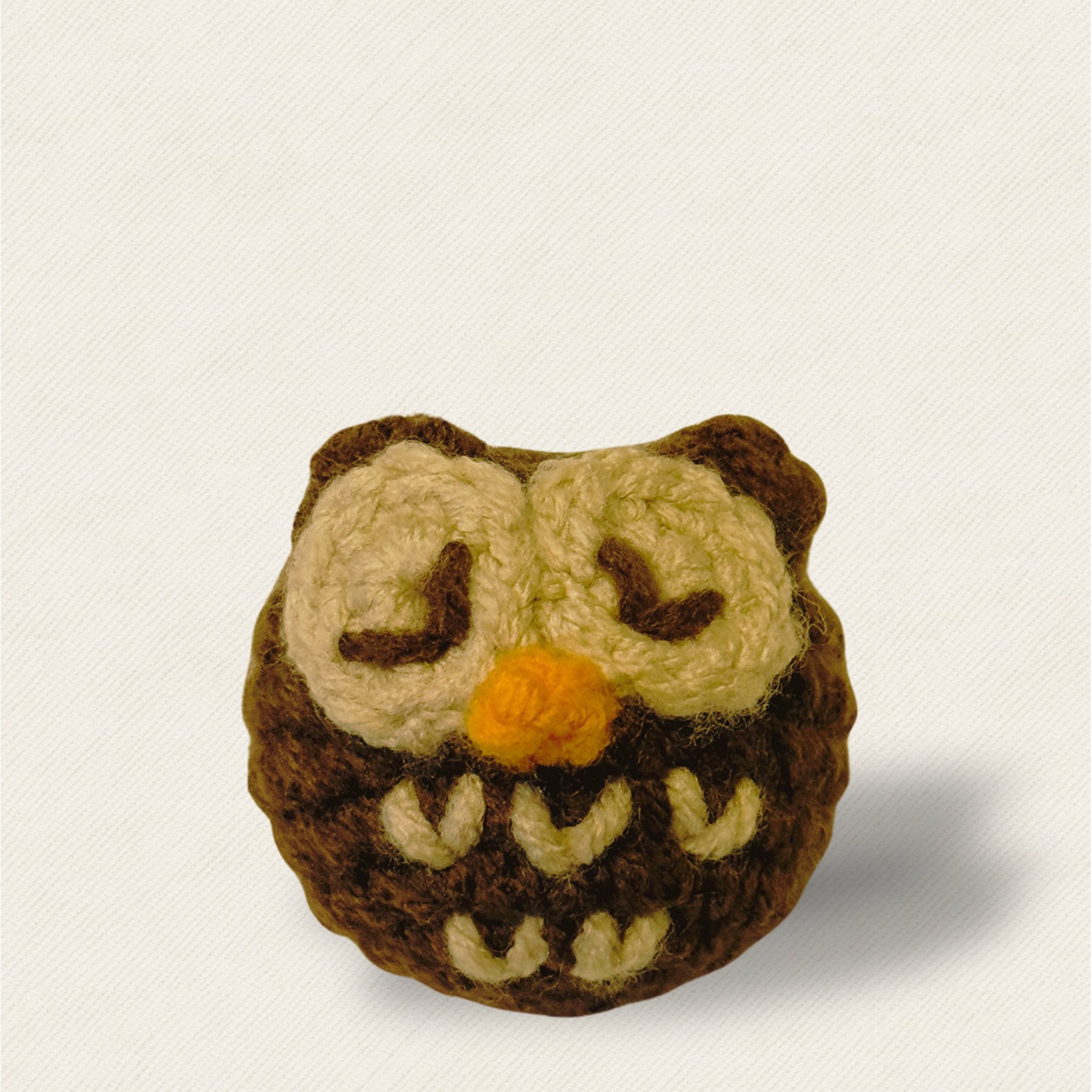 Chunkle & Puff Biscuit the Pygmy Owl Chunkle Chunk Weighted Cat Toy