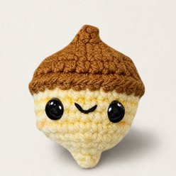 Chunkle & Puff Augie the Acorn Chunkle Chunk Weighted Cat Toy