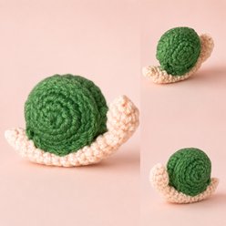 Chunkle & Puff Figaro the Snail Chunkle Puff Cat Toy with Crinkles slide 2 of 6