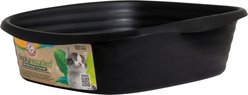 Arm & Hammer Simply Recycled Cat Litter Pan, Black, Small slide 1 of 6