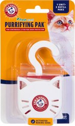 Arm & Hammer Purrifying Cat Litter Box Filters, White, 3-Count