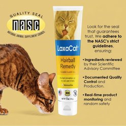 LaxaCat Hairball Gel with Omegas Gel Supplement for Cats & Kittens, 5-oz tube slide 2 of 9