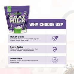 Rogue Pet Science G.O.A.T. Milk Appetite Stimulation Powder Supplement for Dogs, 1-lb bag slide 2 of 8