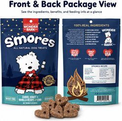 Wonder Bark Everyday S'mores Variety Flavor Crunchy Dog Treats, 6-oz bag slide 2 of 6