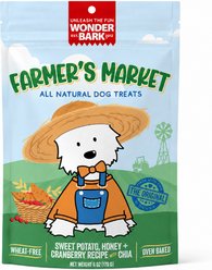 Wonder Bark Everyday Farmer's Market Crunchy Dog Treats, 6-oz bag