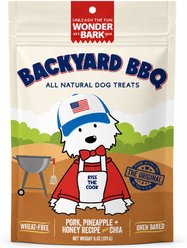 Wonder Bark Everyday Backyard BBQ Variety Flavor Crunchy Dog Treats, 6-oz bag