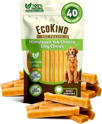 EcoKind Yak Milk Small Dog Chews, 40 count