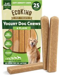 EcoKind Pet Treats Premium Original Flavored Yogurt Dog Treats, 25 count