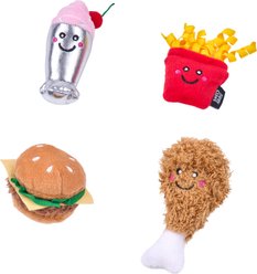 ZippyClaws NomNomz Fast Food Catnip Cat Toy, 4 count slide 2 of 6