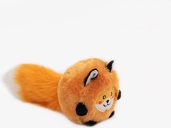 ZippyPaws Bushy Throw Fox Squeaky Plush Dog Toy slide 2 of 5