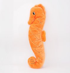ZippyPaws Jigglerz SeahorseSqueaky Plush Dog Toy slide 2 of 3